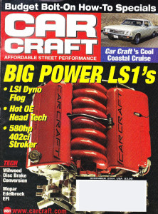 CAR CRAFT 2004 DEC - HEMI ROAD RUNNER, T-TPYE, LS1